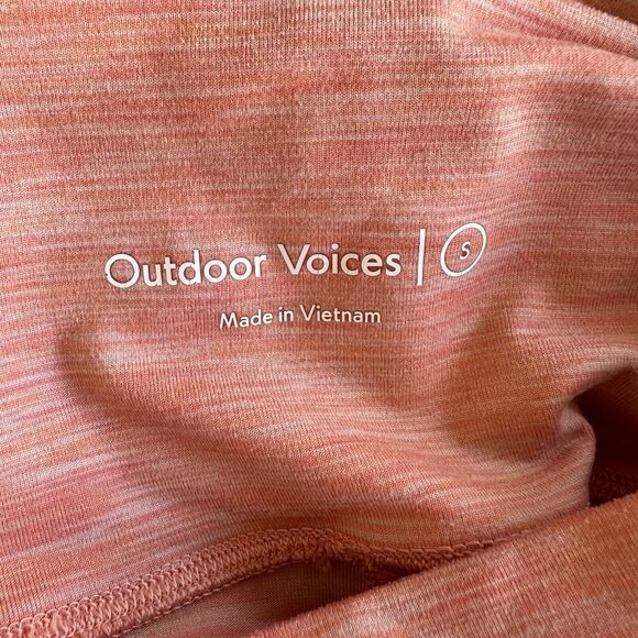 Outdoor Voices Freeform 7/8 Leggings Terracotta Orange Small - Picture 7 of 10